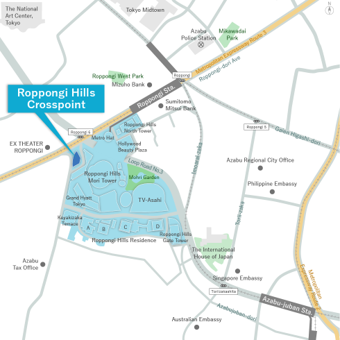 KAMORI AKIMITSU ACCESS MAP